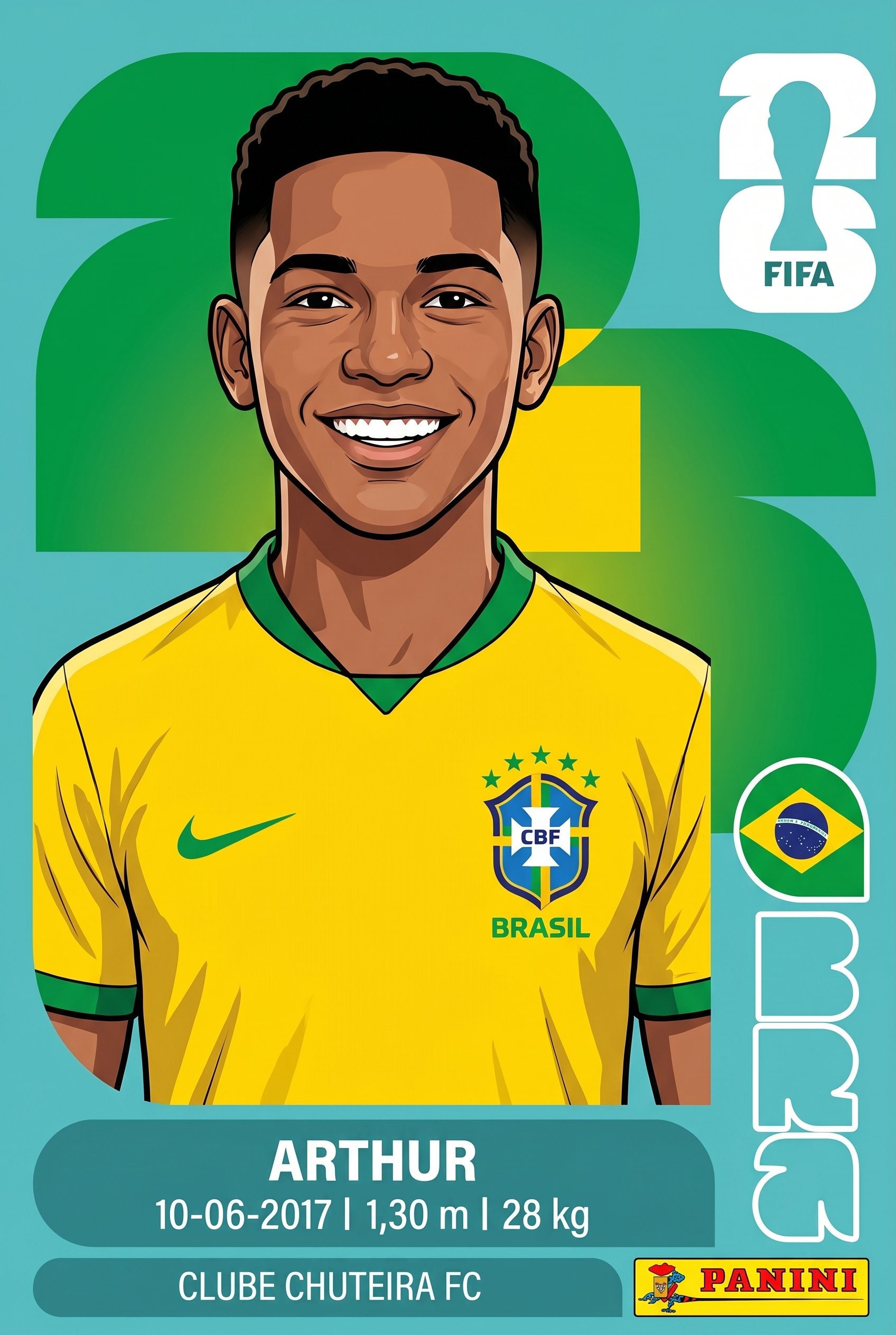 Figurinha Arthur