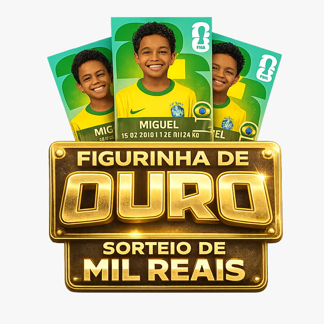 Figurinha de Ouro